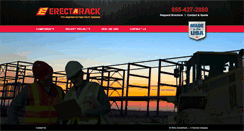 Desktop Screenshot of erectarack.com